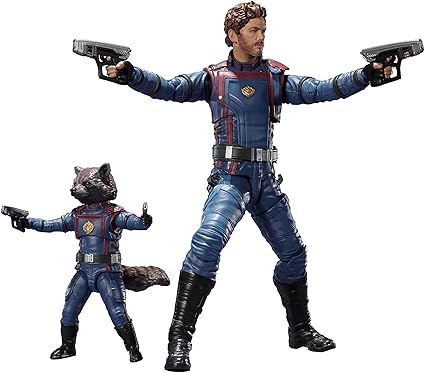 TAMASHII NATIONS S.H.Figuarts Star Lord & Rocket Raccoon (Guardians of the Galaxy: VOLUME 3) Approx. 150mm Approx. 60mm PVC&ABS painted movable figure