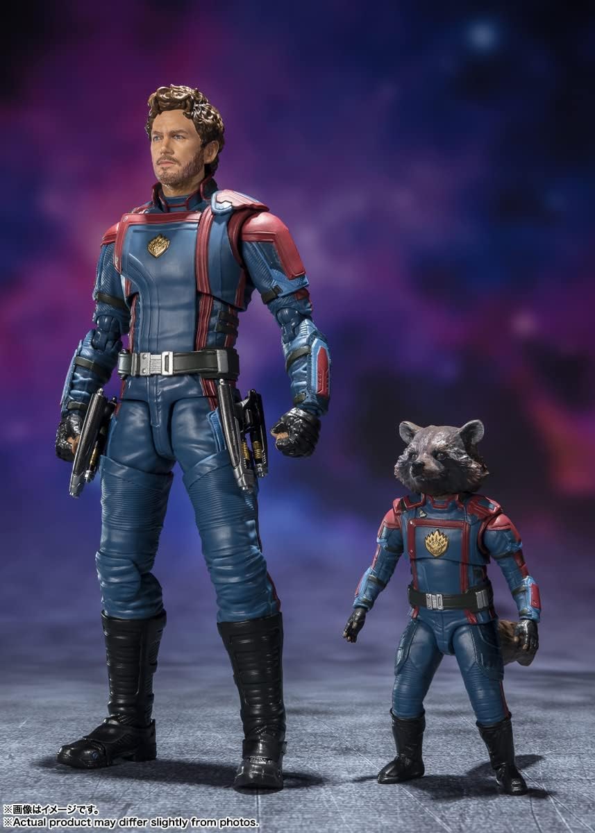 TAMASHII NATIONS S.H.Figuarts Star Lord & Rocket Raccoon (Guardians of the Galaxy: VOLUME 3) Approx. 150mm Approx. 60mm PVC&ABS painted movable figure