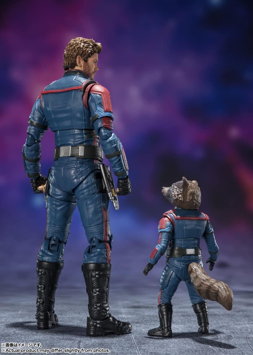 TAMASHII NATIONS S.H.Figuarts Star Lord & Rocket Raccoon (Guardians of the Galaxy: VOLUME 3) Approx. 150mm Approx. 60mm PVC&ABS painted movable figure