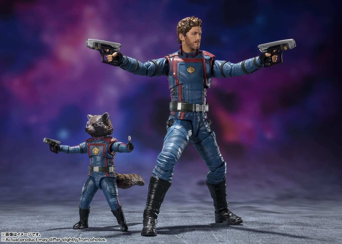 TAMASHII NATIONS S.H.Figuarts Star Lord & Rocket Raccoon (Guardians of the Galaxy: VOLUME 3) Approx. 150mm Approx. 60mm PVC&ABS painted movable figure