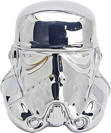 Sun Art Walt Disney Company 100th Anniversary D100 Star Wars Stormtrooper Silver Imperial Army Piggy Bank SAN4285-3
