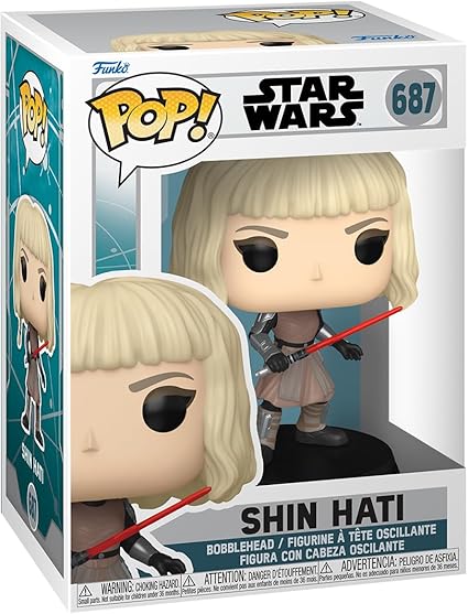 Star Wars Ahsoka Shin Hati Figure Star Wars Funko POP! Funko
