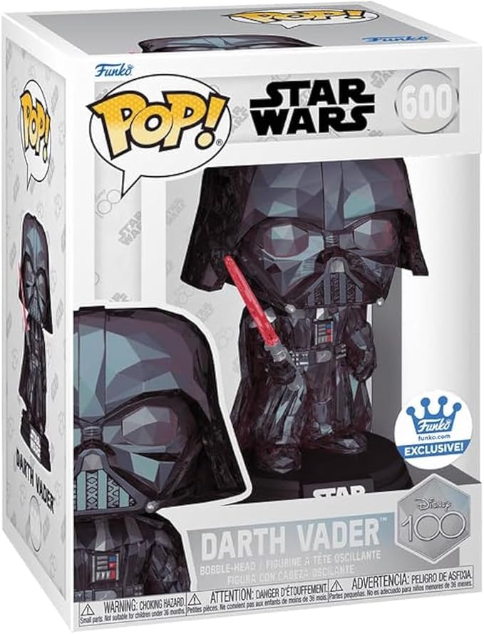 Funko POP! Star Wars: Darth Vader (Facet) #600 Funko Shop Exclusive Vinyl Figure Collectible Item