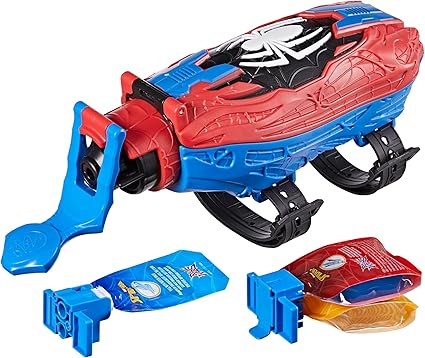 Hasbro MARVEL Spider-Man Real Webs 2-in-1 Ultimate Web Blaster, Role Play Toy, Spider-Man Costume, Spider-Man Toy for Kids Ages 5 and Up F8734 Authentic Product