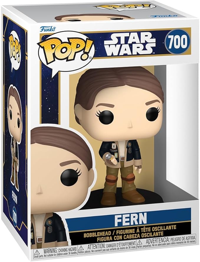 Funko Pop Star Wars: Skeleton Crew - Fern - Star Wars Skeleton Crew - Collectible Vinyl Figure - Gift Idea - Official Merchandise - Toys for Kids & Adults - Science Fiction Fans - Model Figures for Collectors