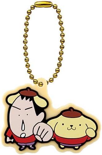 [Bo-chan x Pompompurin] Crayon Shin-chan x Sanrio Characters Special Rubber Mascot