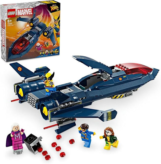 LEGO Super Heroes X-MEN X-Jet Toys Present Birthday Block Christmas Boys Girls Children 8 Years Old 9 Years Old 10 Years Old Elementary School Marvel Goods Figure 76281