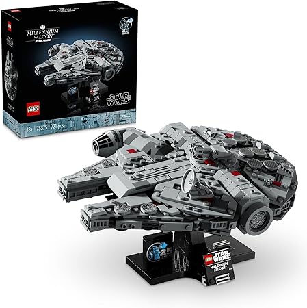 LEGO Star Wars Millennium Falcon Toy Birthday Present Block Mother's Day Father's Day Men Women Space 75375