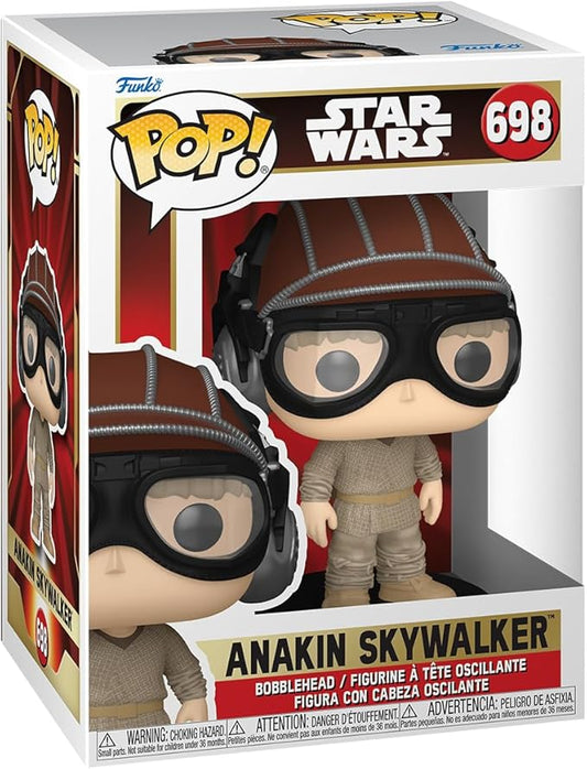 Star Wars EP1/The Phantom Menace Anakin w/Helmet Figure Funko POP! Star Wars Star Wars EP1 The Phantom Menace Anniversary Funko