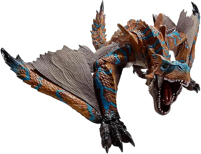 TAMASHII NATIONS S.H. Monster Arts Monster Hunter Rise Tigrex approximately 300mm PVC&ABS painted movable figure