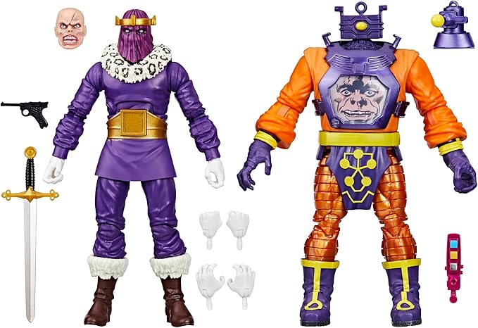 [Amazon.co.jp Exclusive] Hasbro MARVEL Marvel Legends Series Baron Zemo & Arnim Zola Captain America Villains Comics Collectible 6 Inch (15cm) Size Action Figure F9095 Genuine Christmas Toy Christmas Gift Christmas Present