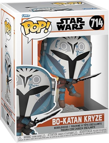 Star Wars Mandalorian Bo-Katan Darksaber Figure Funko Mandalorian S10 Bo-Katan w/Darksaber and Jet Pack Star Wars Funko