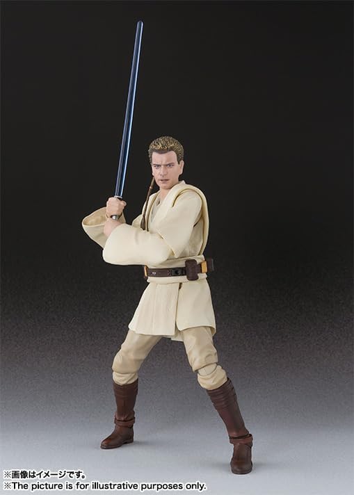 TAMASHII NATIONS S.H.Figuarts STAR WARS: The Phantom Menace Obi-Wan Kenobi (Episode I) (Resale version) Approx. 155mm PVC&ABS painted movable figure