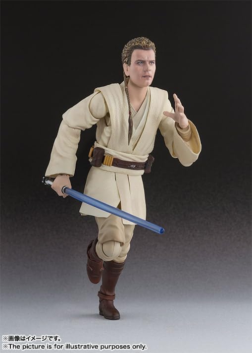 TAMASHII NATIONS S.H.Figuarts STAR WARS: The Phantom Menace Obi-Wan Kenobi (Episode I) (Resale version) Approx. 155mm PVC&ABS painted movable figure