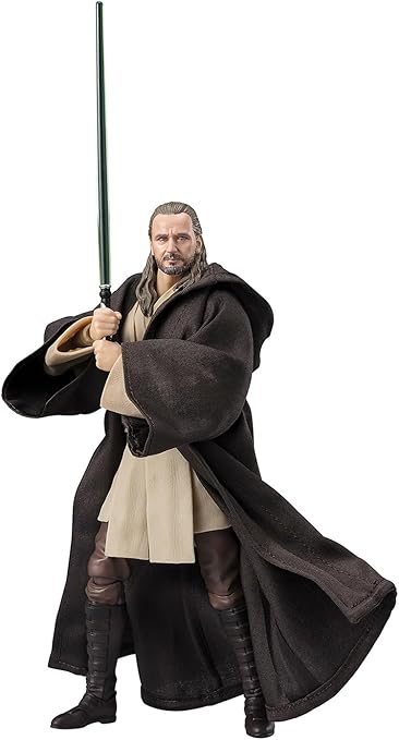 TAMASHII NATIONS S.H.Figuarts Qui-Gon Jinn (STAR WARS: The Phantom Menace) Approx. 150mm PVC&ABS&Cloth Painted Movable Figure