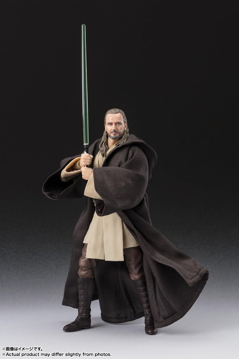TAMASHII NATIONS S.H.Figuarts Qui-Gon Jinn (STAR WARS: The Phantom Menace) Approx. 150mm PVC&ABS&Cloth Painted Movable Figure