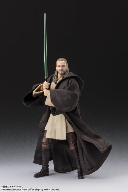 TAMASHII NATIONS S.H.Figuarts Qui-Gon Jinn (STAR WARS: The Phantom Menace) Approx. 150mm PVC&ABS&Cloth Painted Movable Figure