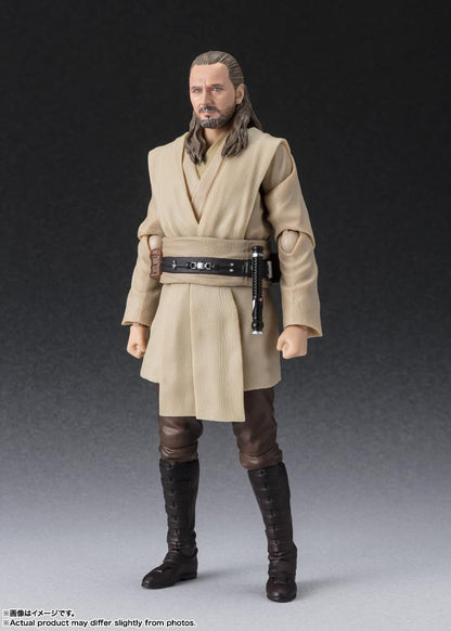 TAMASHII NATIONS S.H.Figuarts Qui-Gon Jinn (STAR WARS: The Phantom Menace) Approx. 150mm PVC&ABS&Cloth Painted Movable Figure