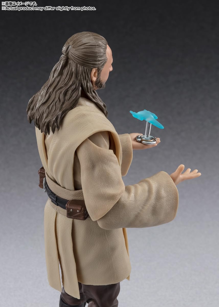 TAMASHII NATIONS S.H.Figuarts Qui-Gon Jinn (STAR WARS: The Phantom Menace) Approx. 150mm PVC&ABS&Cloth Painted Movable Figure