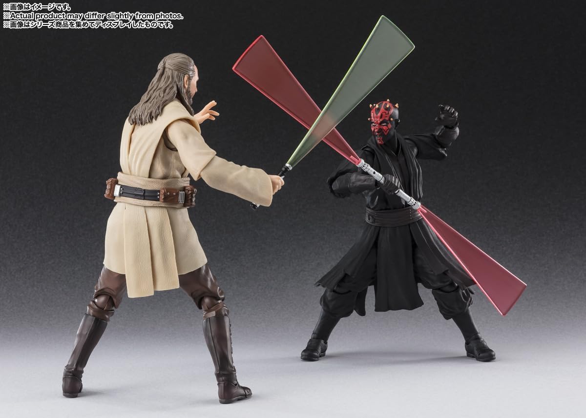 TAMASHII NATIONS S.H.Figuarts Qui-Gon Jinn (STAR WARS: The Phantom Menace) Approx. 150mm PVC&ABS&Cloth Painted Movable Figure