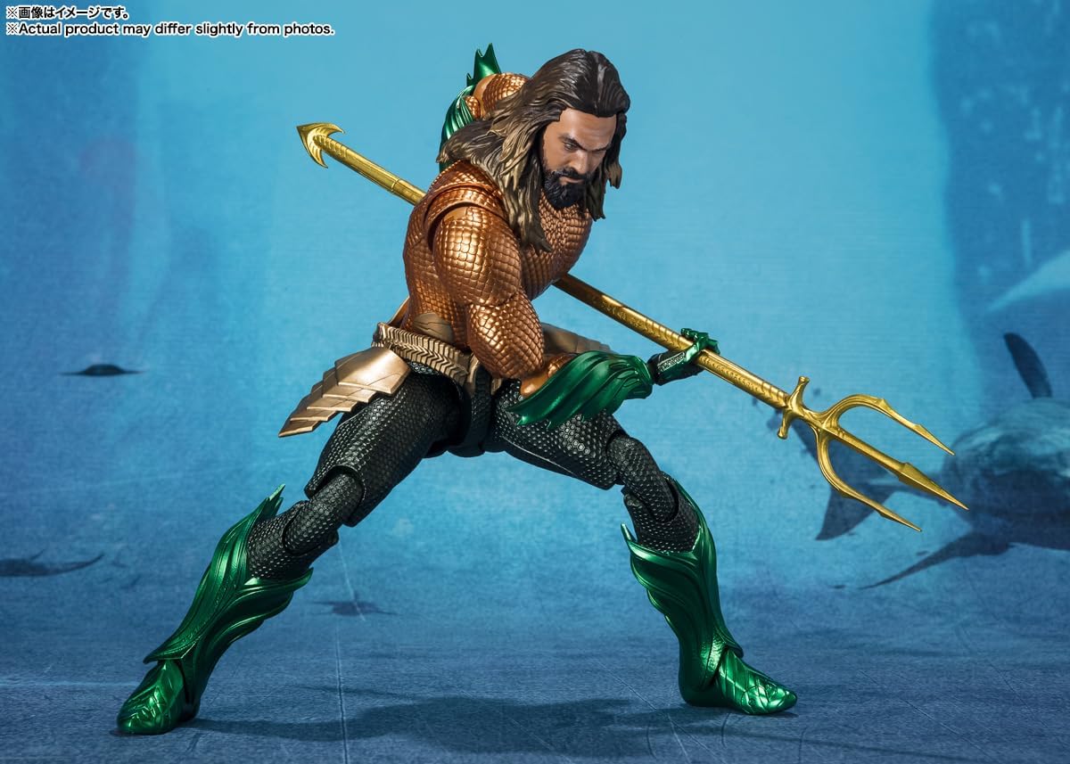 TAMASHII NATIONS S.H.Figuarts Aquaman (Aquaman/Lost Kingdom) approximately 160mm ABS&PVC painted movable figure