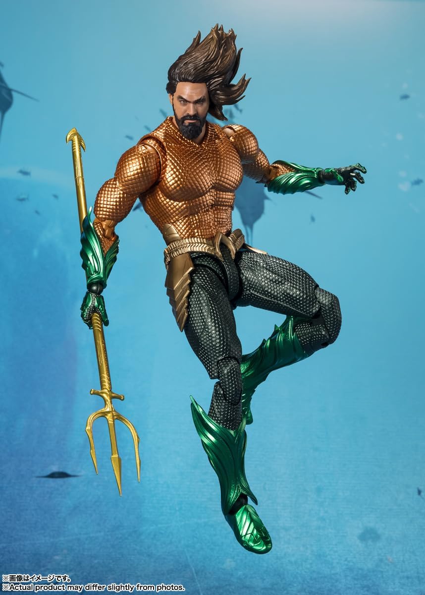 TAMASHII NATIONS S.H.Figuarts Aquaman (Aquaman/Lost Kingdom) approximately 160mm ABS&PVC painted movable figure
