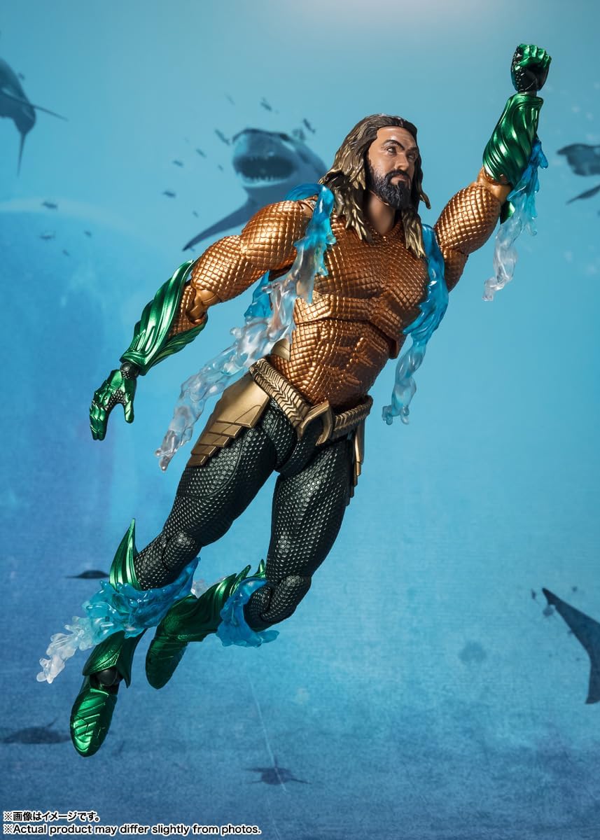 TAMASHII NATIONS S.H.Figuarts Aquaman (Aquaman/Lost Kingdom) approximately 160mm ABS&PVC painted movable figure