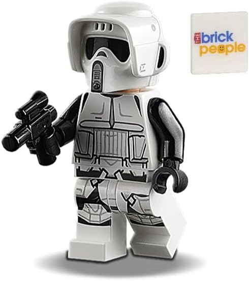 LEGO Star Wars Scout Trooper Minifigure with Blaster Pistol - For ages 6 and up