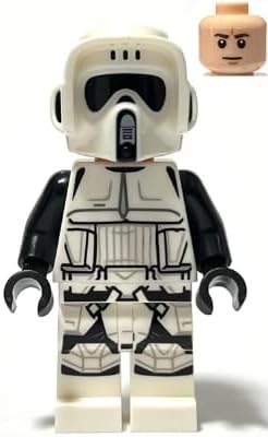 LEGO Star Wars Scout Trooper Minifigure with Blaster Pistol - For ages 6 and up