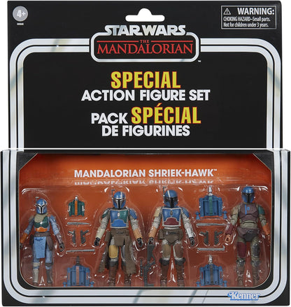 [Amazon.co.jp Exclusive] Hasbro Star Wars STAR WARS Vintage Collection The Mandalorian Shriek Hawk, "Star Wars: The Mandalorian" 9.5 cm Collection 4 Pack G0265 Genuine Product