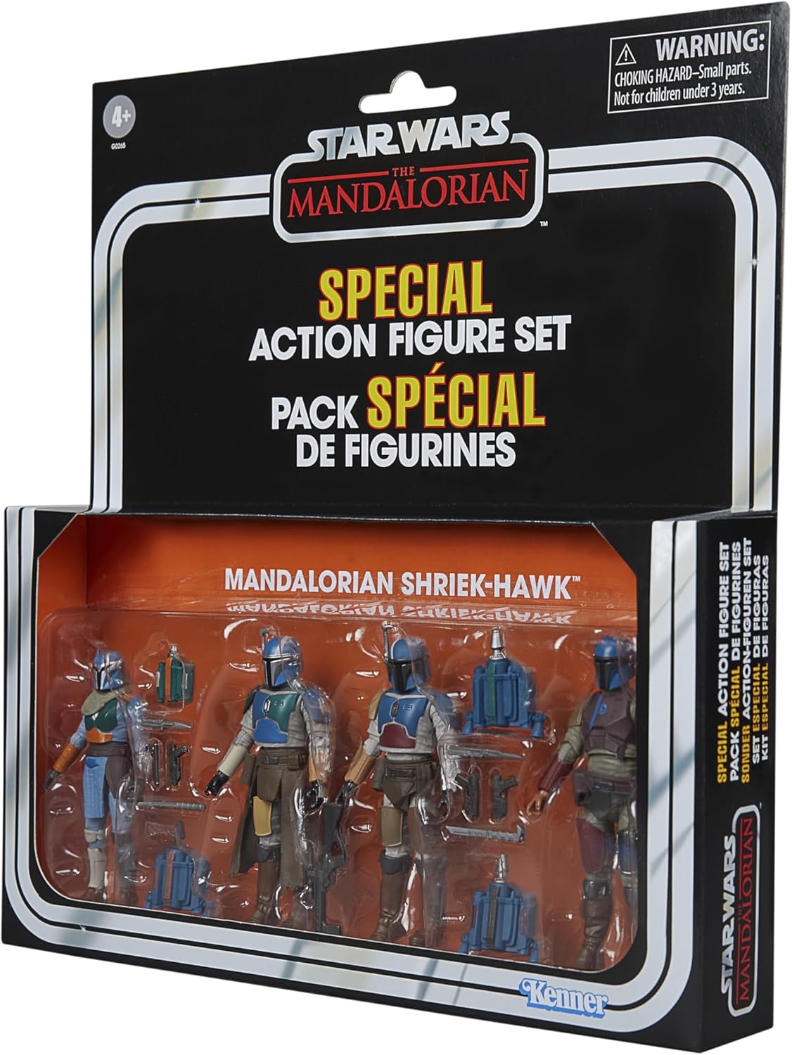 [Amazon.co.jp Exclusive] Hasbro Star Wars STAR WARS Vintage Collection The Mandalorian Shriek Hawk, "Star Wars: The Mandalorian" 9.5 cm Collection 4 Pack G0265 Genuine Product