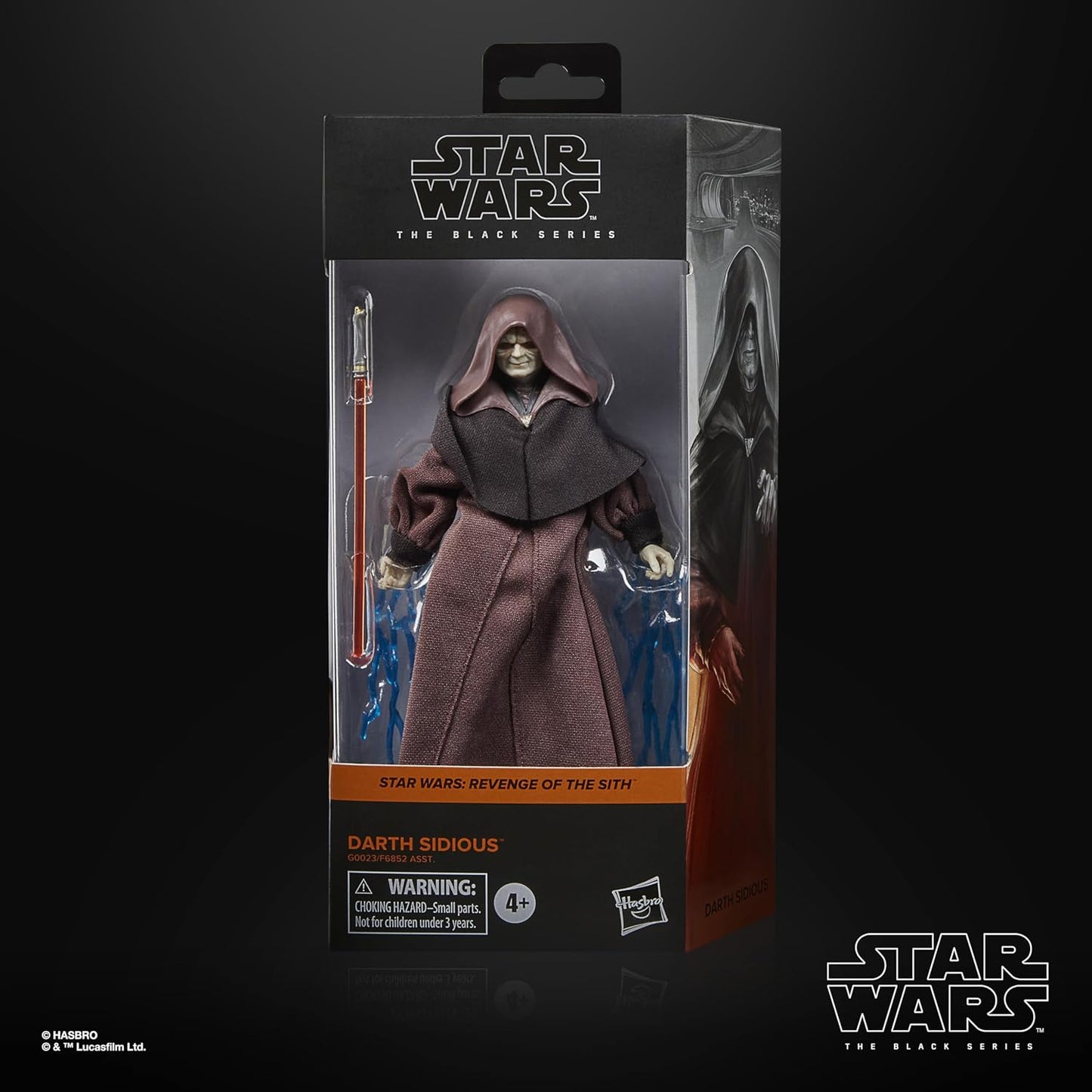 Hasbro Star Wars STAR WARS Black Series Darth Sidious, Star Wars Episode 3/Revenge of the Sith Collection 6-inch (15cm) Size Action Figure G0023 Genuine Product