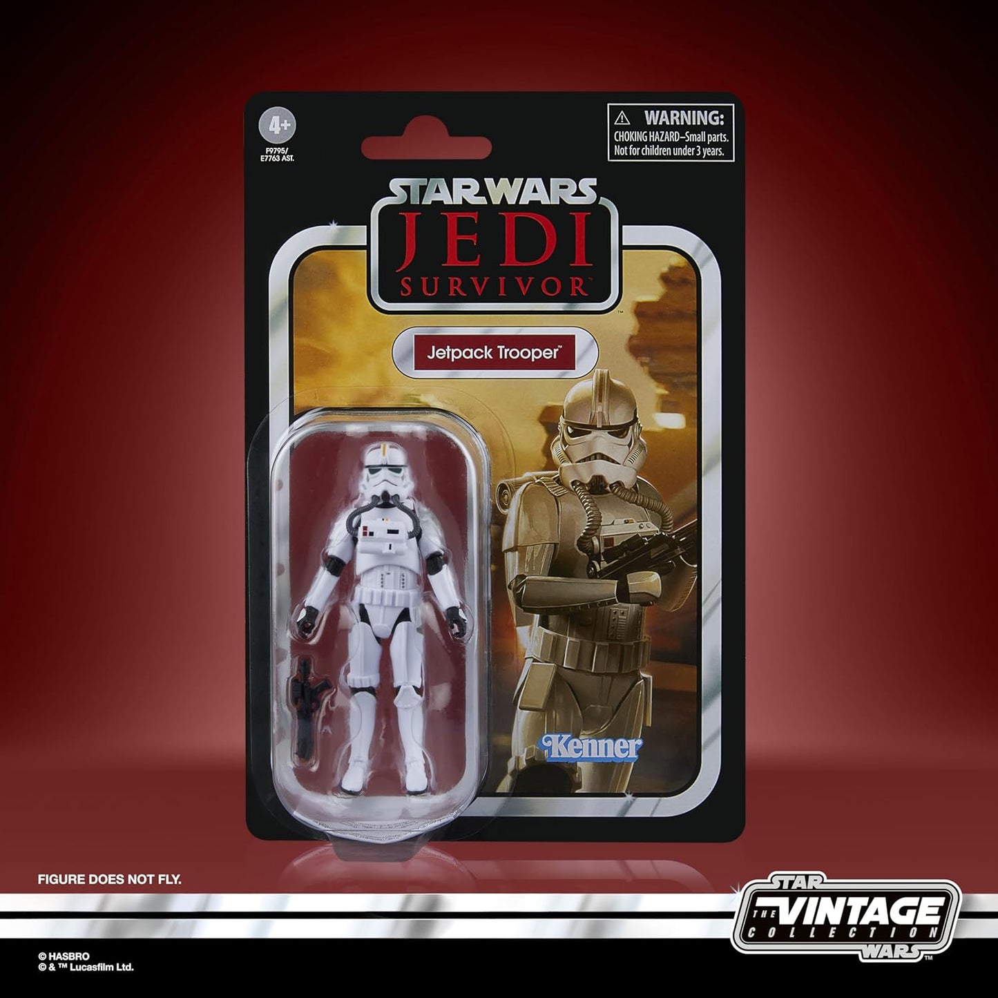 Star Wars Vintage Collection Jetpack Trooper, Jedi: Survivor 3.75" Collectible Action Figure
