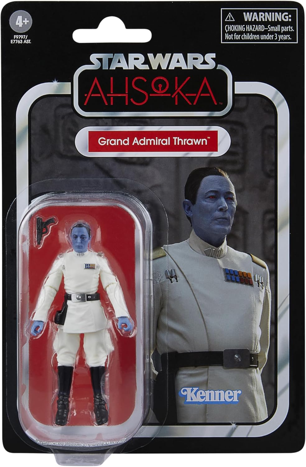 Star Wars Vintage Collection Grand Admiral Thrawn, Star Wars: Ahsoka 3.75-inch Collectible Action Figure