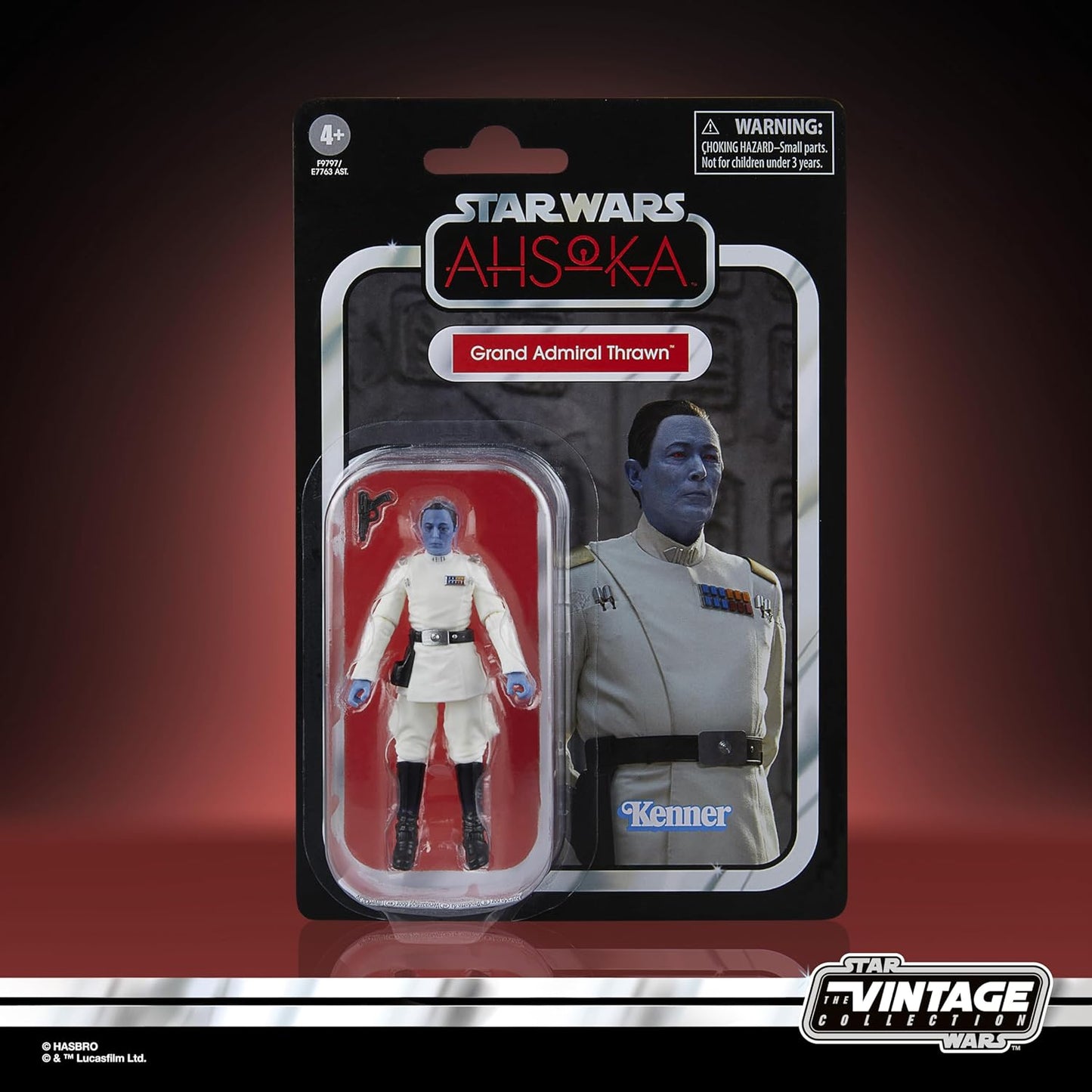 Star Wars Vintage Collection Grand Admiral Thrawn, Star Wars: Ahsoka 3.75-inch Collectible Action Figure