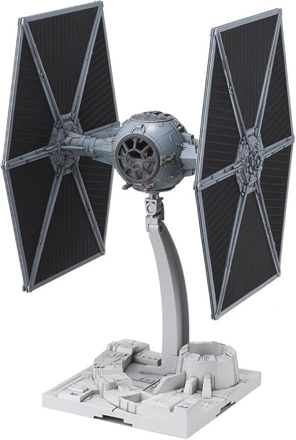 BANDAI SPIRITS Star Wars 1/72 TIE Fighter Color-coded Plastic Model (New Package Version)