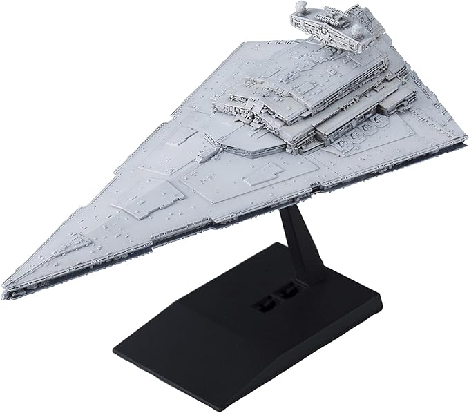 BANDAI SPIRITS Star Wars Vehicle Model 001 Star Destroyer Color-coded Plastic Model