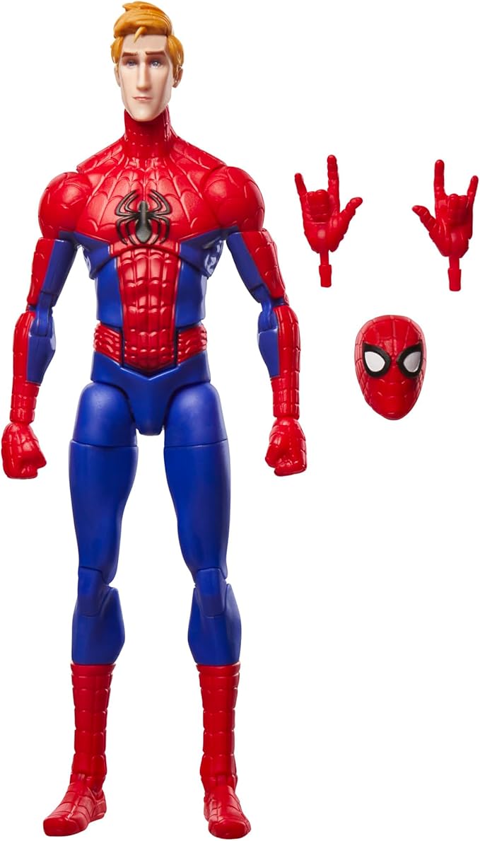 Hasbro MARVEL Marvel Legends Series Peter Parker, Spider-Man: Across the Spider-Verse Collectible 15 cm Action Figure F9173 Genuine Product