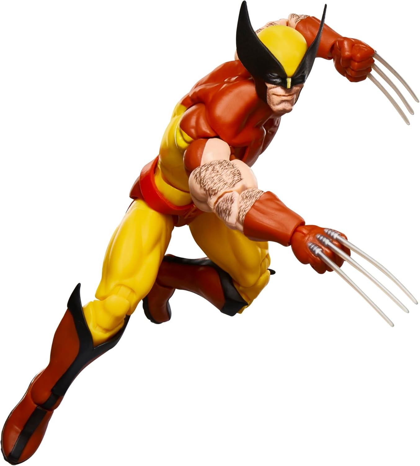 Hasbro MARVEL Marvel Legends Series Wolverine, X-MEN Retro Marvel Comics Secret Wars Collectible 6-inch Action Figure Shield Included G0782 Genuine Product