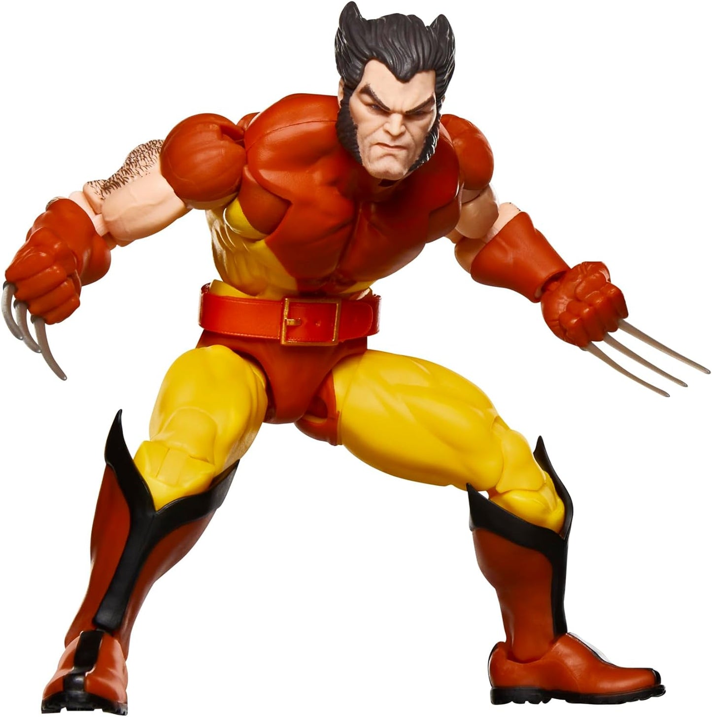 Hasbro MARVEL Marvel Legends Series Wolverine, X-MEN Retro Marvel Comics Secret Wars Collectible 6-inch Action Figure Shield Included G0782 Genuine Product