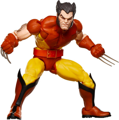 Hasbro MARVEL Marvel Legends Series Wolverine, X-MEN Retro Marvel Comics Secret Wars Collectible 6-inch Action Figure Shield Included G0782 Genuine Product
