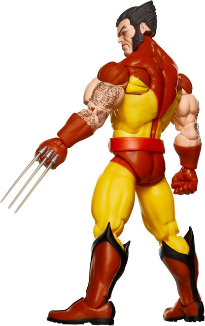 Hasbro MARVEL Marvel Legends Series Wolverine, X-MEN Retro Marvel Comics Secret Wars Collectible 6-inch Action Figure Shield Included G0782 Genuine Product