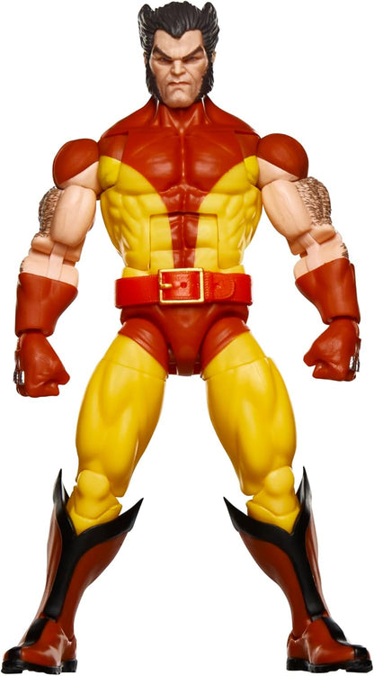 Hasbro MARVEL Marvel Legends Series Wolverine, X-MEN Retro Marvel Comics Secret Wars Collectible 6-inch Action Figure Shield Included G0782 Genuine Product