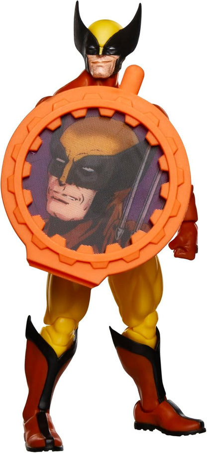 Hasbro MARVEL Marvel Legends Series Wolverine, X-MEN Retro Marvel Comics Secret Wars Collectible 6-inch Action Figure Shield Included G0782 Genuine Product