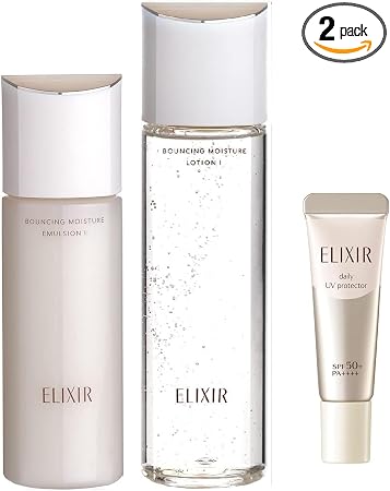 [Set Purchase] Elixir Superiel Quasi-drug Lift Moist Lotion SP 1 + Lift Moist Emulsion SP 1 Refreshing Lotion + Emulsion Sample Included