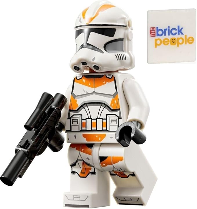 LEGO Star Wars: 212th Clone Trooper Mini Figure with Blaster