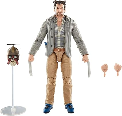Hasbro MARVEL Marvel Legends Series Wolverine, Deadpool & Wolverine Collection 15cm Action Figure For ages 14 and up G1662 Genuine Product