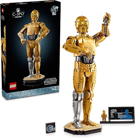 LEGO LEGO Star Wars C-3PO 1138 Piece Toy Assembling Figure Birthday Christmas Present Block Mother's Day Father's Day Men Women Space 75398