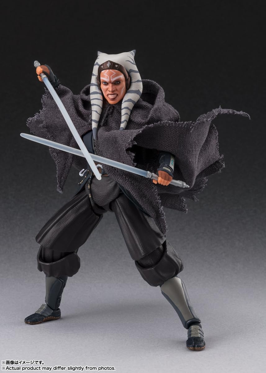 TAMASHII NATIONS S.H.Figuarts Ahsoka Tano (STAR WARS: Ahsoka) Approx. 150mm PVC&ABS&Cloth painted movable figure