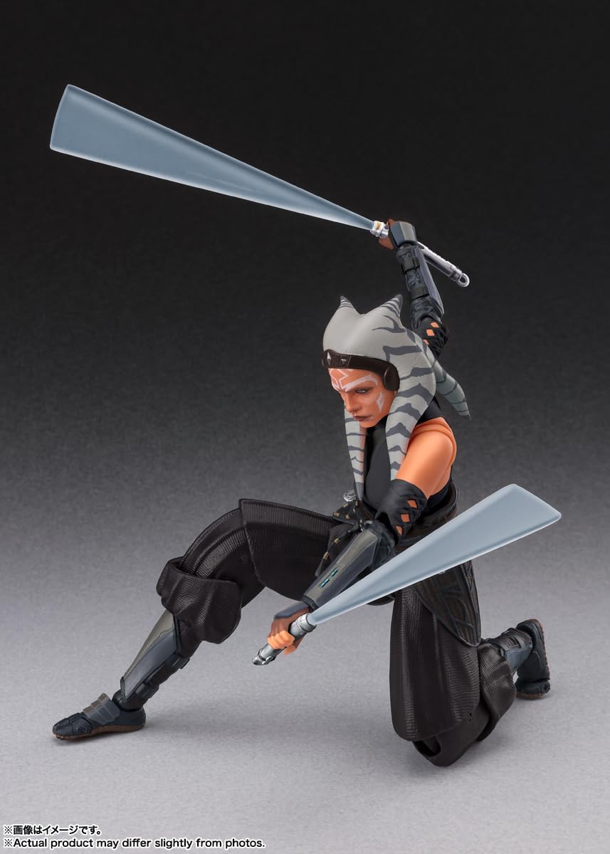 TAMASHII NATIONS S.H.Figuarts Ahsoka Tano (STAR WARS: Ahsoka) Approx. 150mm PVC&ABS&Cloth painted movable figure